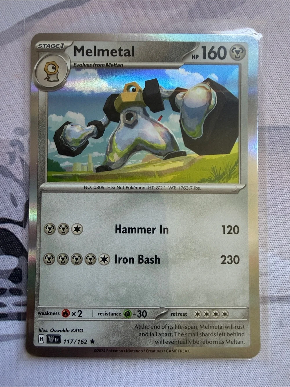 ⚙️ Meltan & Melmetal Evolution Pokémon Card Lot | 5 Holo & Reverse Holo Cards ✨5